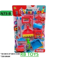 Premium Children's Cleaning Set Toys – Educational & Safe Mini Cleaning Tools N73-B