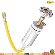 [Vodool]หัวฉีดสีย้อม A/C R12R R134A 2oz สารหล่อเย็นของเหลวท่อสารทำความเย็นฟิลเลอร์เครื่องปรับอากาศเค
