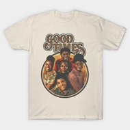 VINTAGE GOOD TIMES SHOWS T-Shirt Authentic Cotton 1 Tight-Fitting Wrinkle-Resistant