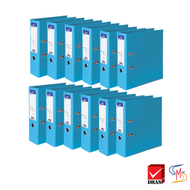Elfen เอลเฟ่น แฟ้ม แฟ้มสันกว้าง แฟ้มใส่เอกสาร ขนาด F4 รุ่น 200F จำนวน 12 แฟ้ม