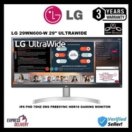 LG 29WN600-W 29" ULTRAWIDE IPS FHD 75HZ 5MS FREESYNC HDR10 GAMING MONITOR