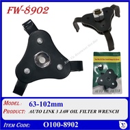 O100-8902 (63-102mm) FW-8902 AUTO LINK 3 JAW OIL FILTER WRENCH