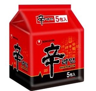韓國農心辛辣麵 5包装 x120GM