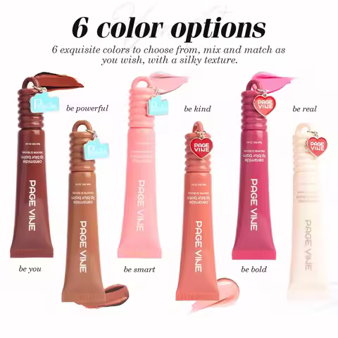 Lip Balm Phone Case Lip Gloss Moisturizing Liquid Lipstick Toast Espresso Raspberry Jelly Transparen