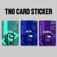 ( AMONG US ) Touch n Go Card Sticker Cover / Waterproof Good Quality TNG CARD STICKER