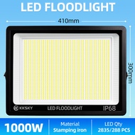 KKSKY หลอดไฟ led ไฟสปอร์ตไลท์220v 10W 30W 50W 150w 200w 300w ไฟสปอร์ตไลท์ (ใช้ไฟบ้าน220V) IP67 outdo