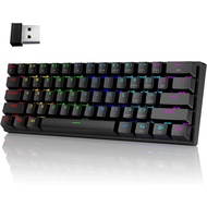 Pictek PC335A Wireless Multimode Mechanical Keyboard Bluetooth 5.0 / 2.4G / Type-C RGB Backlit 60%