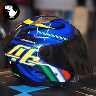 GRACSHAW DOUBLE VISOR HELMET🇲🇾 GEOMAX ITALY 46