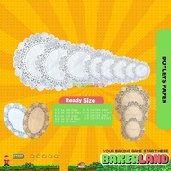 Doilies Paper Doilies 250 pcs Paper Doilies Oil-Resistant Food Grade Jar Coasters