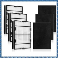 (WUSG) 3PCS Replacement Hepa Filter Filter Air Filter Hypa Set For HAPF600 / HAPF600D-U2B