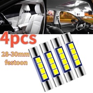 MALAYSIA..... 4pcs LED Bulbs Canbus 28-30mm Car Interior Dome Reading Panel Dashboard Light Lamp 661