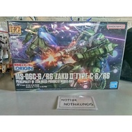 ** Hg zaku ii type c6/r6 The origin