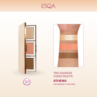 ESQA Trio Goddess Cheek Palette