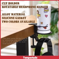 Ear Headphone Holder Aluminum Alloy Creative Headphone Holder Headphone Hanger Desktop Tea Cup Water
