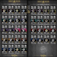 C BNDS 1/64 Meal Wheels Wih Rubber Tires Alloy Design Rims Deail-Up Pars JDM VIP Syle For Model V