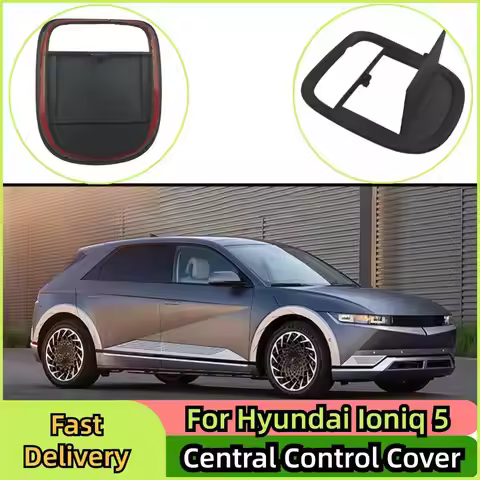 for Hyundai Ioniq 5 Car Center Console Storage Box Concealed Central Control Cover Lower Panel Cover