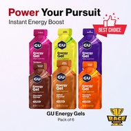 GU Energy Gel 6 Pack (Select Flavour)