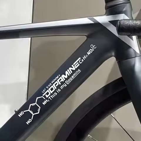 1PC Dopamine Molecule Sticker Waterproof Vinyl Decal, This is My Dopamine for Bike Motorcycle Car