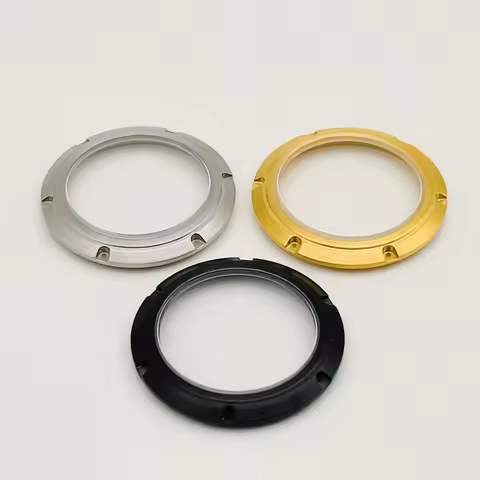 Transparent Watch back cover fits Seiko Turtle 6105 Tuna Can Samurai SKX007 SRPD Diving watch case N