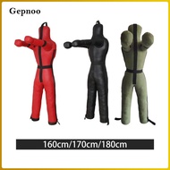 Gepnoo Mma Grappling Dummy Unfilled Training Equipment Throwing Boxing Bag for Men for Muay Thai Kic