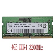 SK Hynix 4GB DDR4 3200MHz หน่วยความจำแล็ปท็อป PC4-3200AA 1.2V SO-DIMM PC4-25600S RAM
