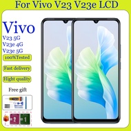 Original AMOLED For Vivo V23 5G V23e 4G V23e 5G LCD Display Touch Screen Digitizer Replacement