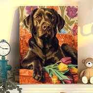 1pc Painting By Numbers For Adults Beginner Kits Flowers Modern Wall Art Picture Marker By Numbers F