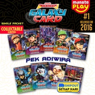 BoBoiBoy Galaxy Card Kad Pek Adiwira 2016 - Single Packet - Collectable