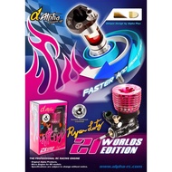 Nitro engine Alpha .21 Ryan Lutz world edition 1/8 buggy off-road 5+2 port 3.5cc. Hsp sworkz Xray mu