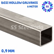 sale BESI HOLLOW GALVANIS 0,9MM (20X20 30X30 20X40 40X40 40X60) 6