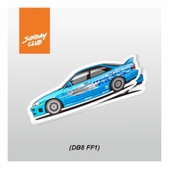 Sunday Club - Fast Furious Acura Integra DB8 Mia's Single Sticker
