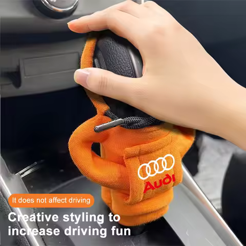 Car Gear Knob Hoodie Accessories Gear Lever Sweatshirt Decoration Car Valve for Audi Sline A1 A2 A3 
