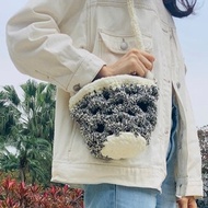 小香風 網狀 網格 側孭袋 斜孭袋 蝴蝶結