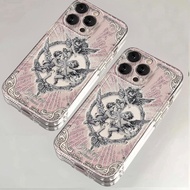 Cupid Case for Samsung S25 S24 Ultra S23 Plus S22FE S21 A55 A73 A71 Soft Casing Shockproof Cover