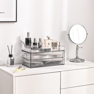 Braun Mall-กล่องใส่เครื่องสำอาง ชั้นวางเครื่องสำอาง กล่องเก็บเครื่องสำอาง กล่องเครื่องสำอาง ใส มีลิ้