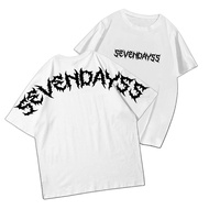 Oversize Sevendayss / Baju Kaos Oversize Pria Wanita / Kaos Oversize distro Sevendayss