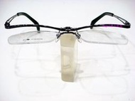 【angel精品眼鏡】簡約素型PURE TITANIUM IP純鈦可掀式 上掀 (上翻)適合老花眼鏡架~TITANOS.