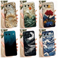 For Google Pixel 8 Casing Luxury Painted Soft TPU Silicone Shockproof Cover For Google Pixel 8 Pro G