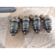 Toyota 4AGE 4 throttle Blacktop 1.6 fuel injectors