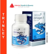 Trinley Omega-3 Fish Oil 1000mg (60 softgels) Triglycerides Form Pronova Pure EPA 360 / DHA 240