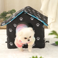QM🉐Factory in Stock Wandering Cathouse Doghouse Outdoor Waterproof Cat House Dog House Pet Cushion Mat Cage Removable an