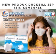 Hots masker duckbill 1 box isi 50 psc / masker duckbill garis 3D