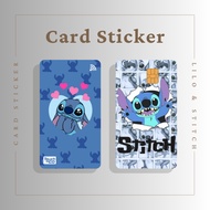 STITCH CARD STICKER - TNG CARD / NFC CARD / ATM CARD / ACCESS CARD / TOUCH N GO CARD / WATSON CARD