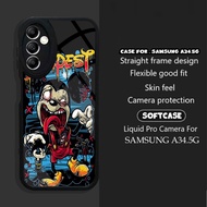 Samsung A34 5G Case Motif [KILLER] 2D Latest Samsung A34 5G Casing Softcase Samsung A34 5G Softcase 