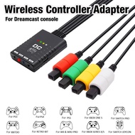 【Prime deal】 Wireless Game Controller Adapter Bluetooth-Compatible For Sega Dreamcast Console To Ps3 Ps4 Ps5 Switch Pro Wii Controller