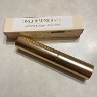 包平郵 yaman only minerals 唇膏 mineral rouge - clear red 3g