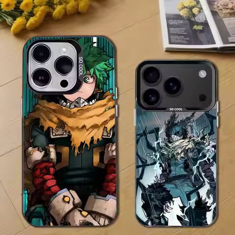 My Hero Academia D-Deku Phone Case For iPhone 17,16,15,14,13,12,11,Pro,Max,Plus,E,Air,Mini Black Tpu