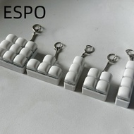 ESPO Fidget Keychain, Keys Button Keycap Finger Keyboard Cap,  DIY Keyboard 3/4/9Keys Pass The Time 