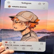 Anime Transparent Card Customized Transparent Square Card Postcard Printing pvc Transparent Card Cus