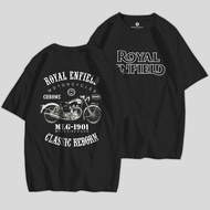 Royal enfield motorcycle t-shirt royal enfield classic reborn custom motorcycle t-shirt
